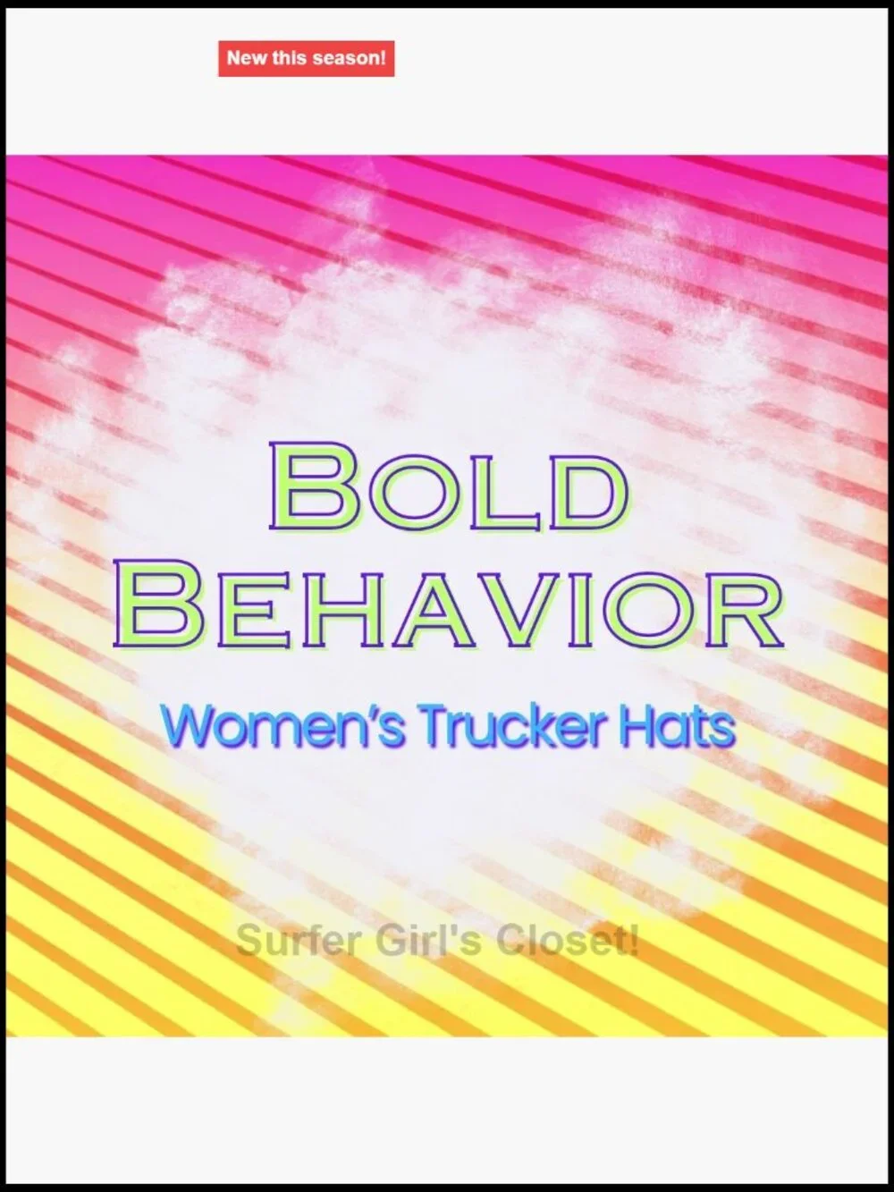 Trucker Hat with Adult Humor Phrase Adjustable Snapback Mesh Back